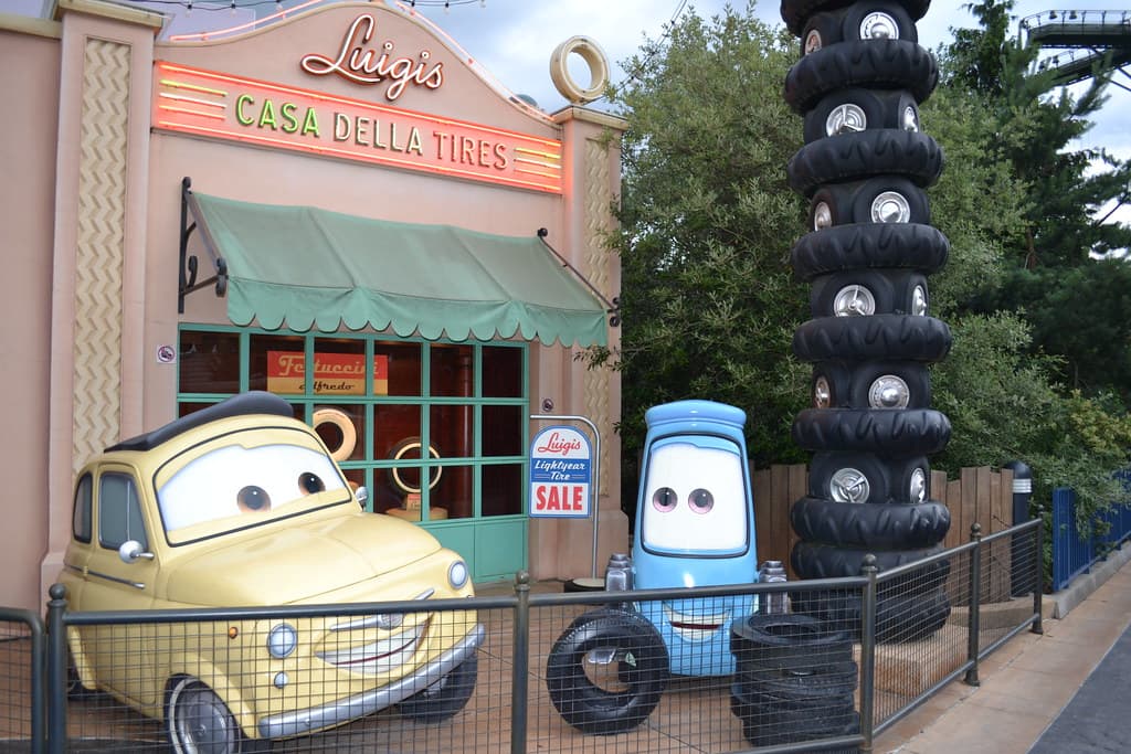 Cars Quatre Roues Rallye at Walt Disney Studios Park