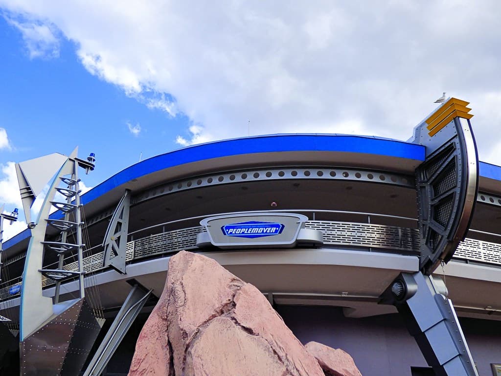 Tomorrowland Transit Authority PeopleMover at Magic Kingdom