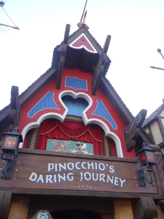 Pinocchio's Daring Journey at Disneyland Park