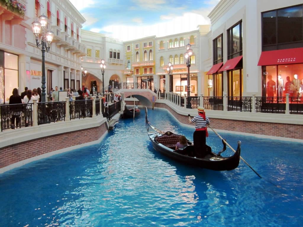 Venetian Gondolas at Tokyo DisneySea