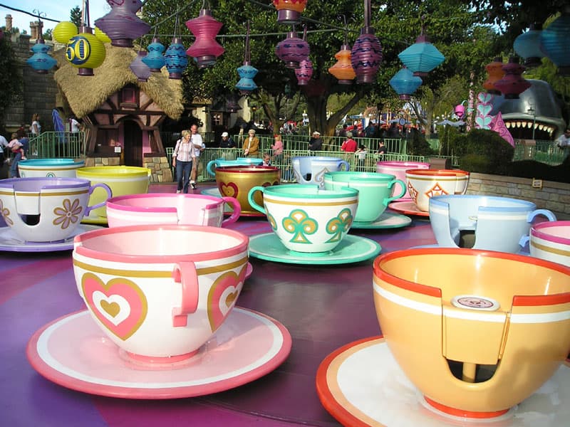 Mad Tea Party at Disneyland