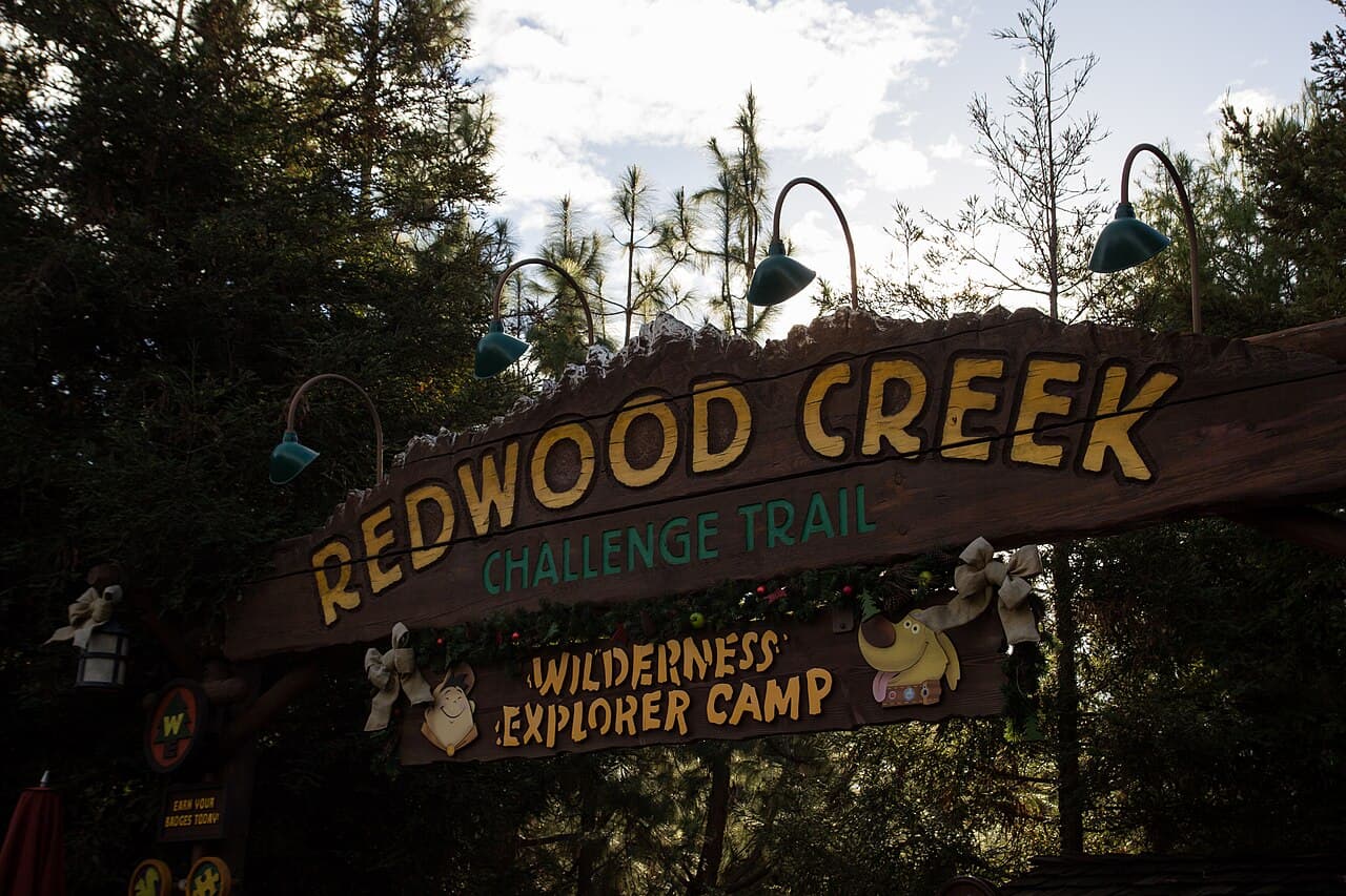Redwood Creek Challenge Trail at Disney California Adventure