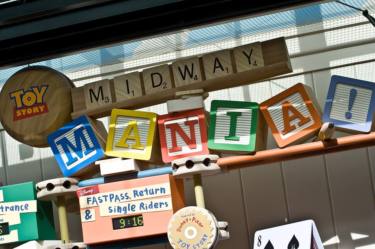 Toy Story Midway Mania! at Disney California Adventure