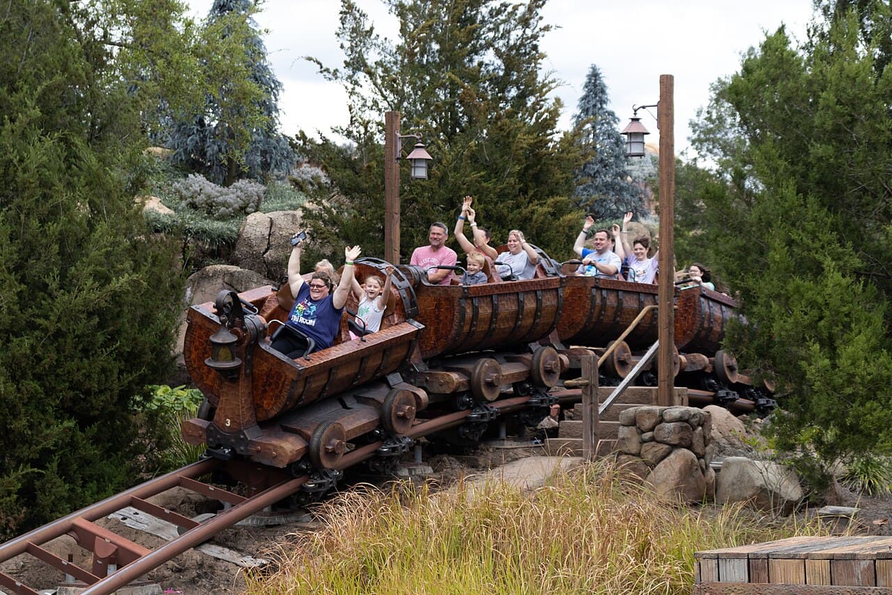 Seven Dwarfs Mine Train at Magic Kingdom