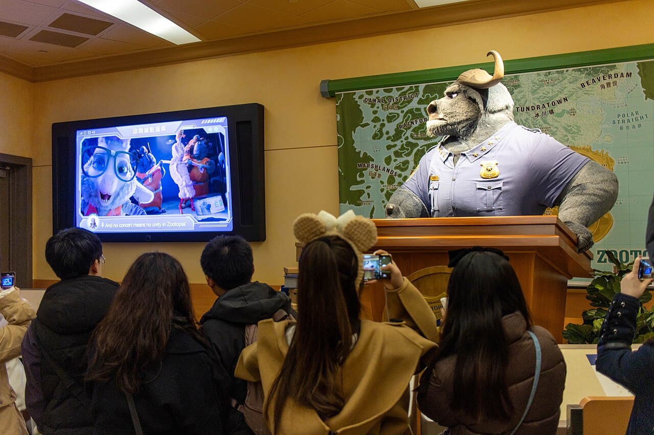 Zootopia: Hot Pursuit at Shanghai Disneyland