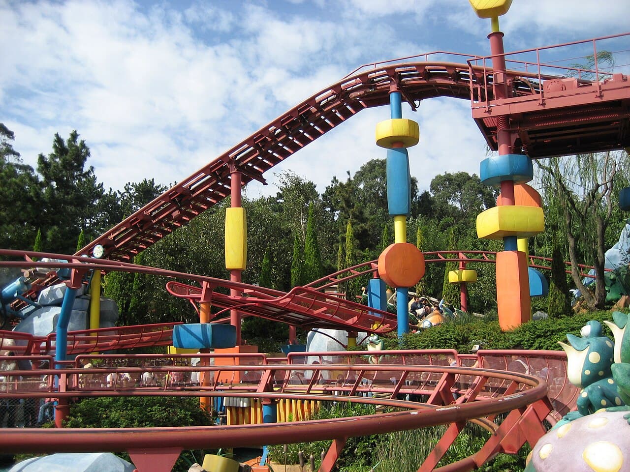 Gadget's Go Coaster at Tokyo Disneyland