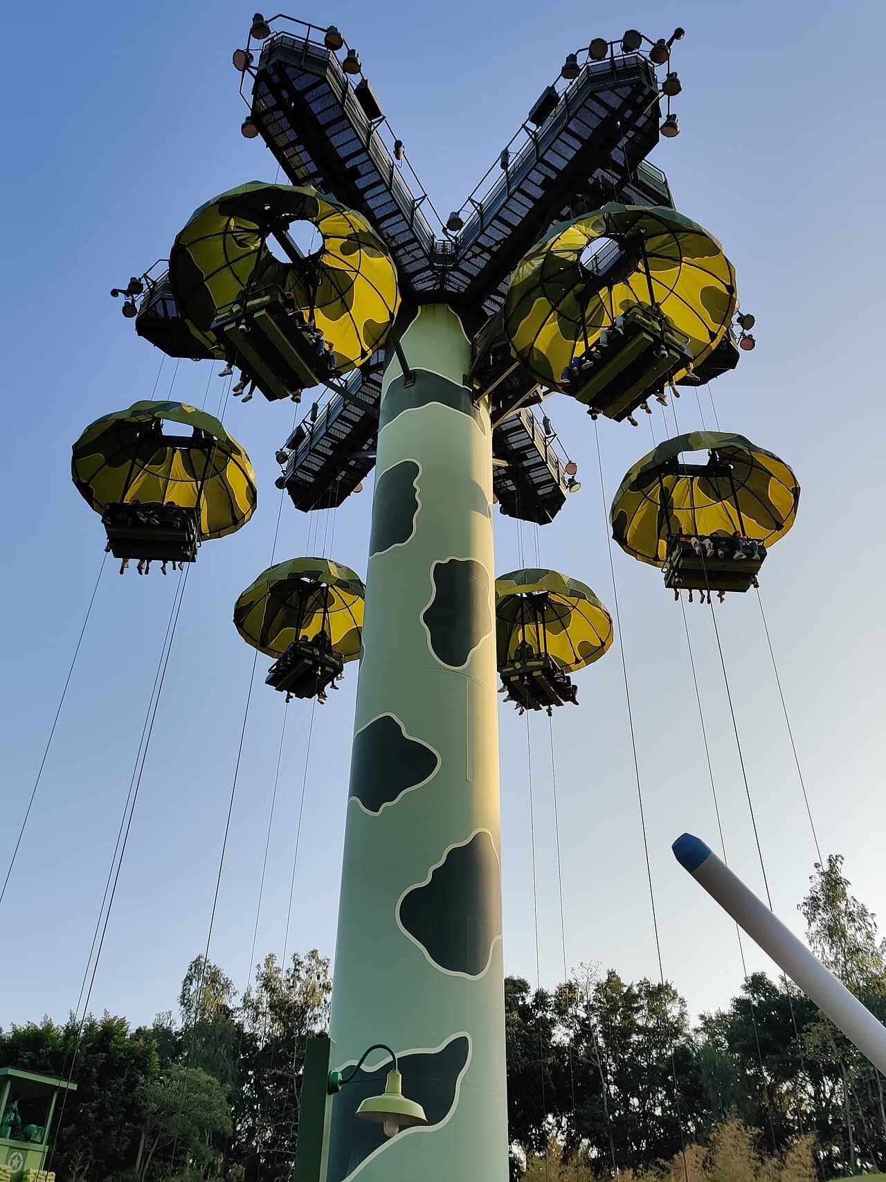 Toy Soldier Parachute Drop at Hong Kong Disneyland