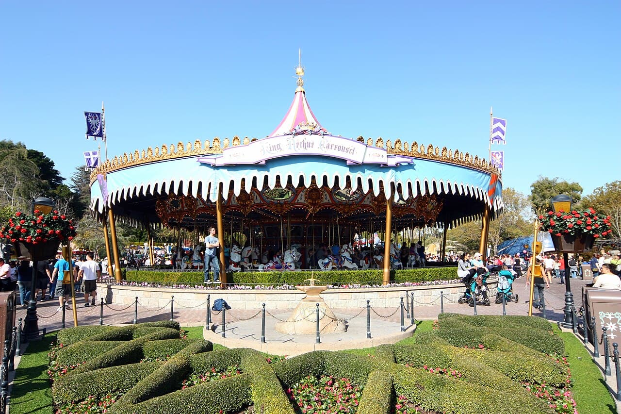 King Arthur Carrousel at Disneyland Park