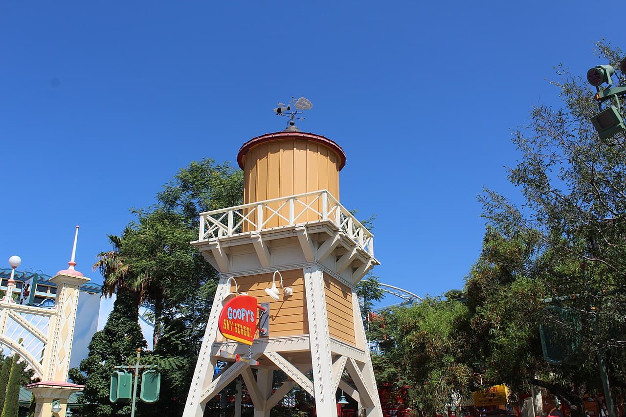 Goofy's Sky School at Disney California Adventure
