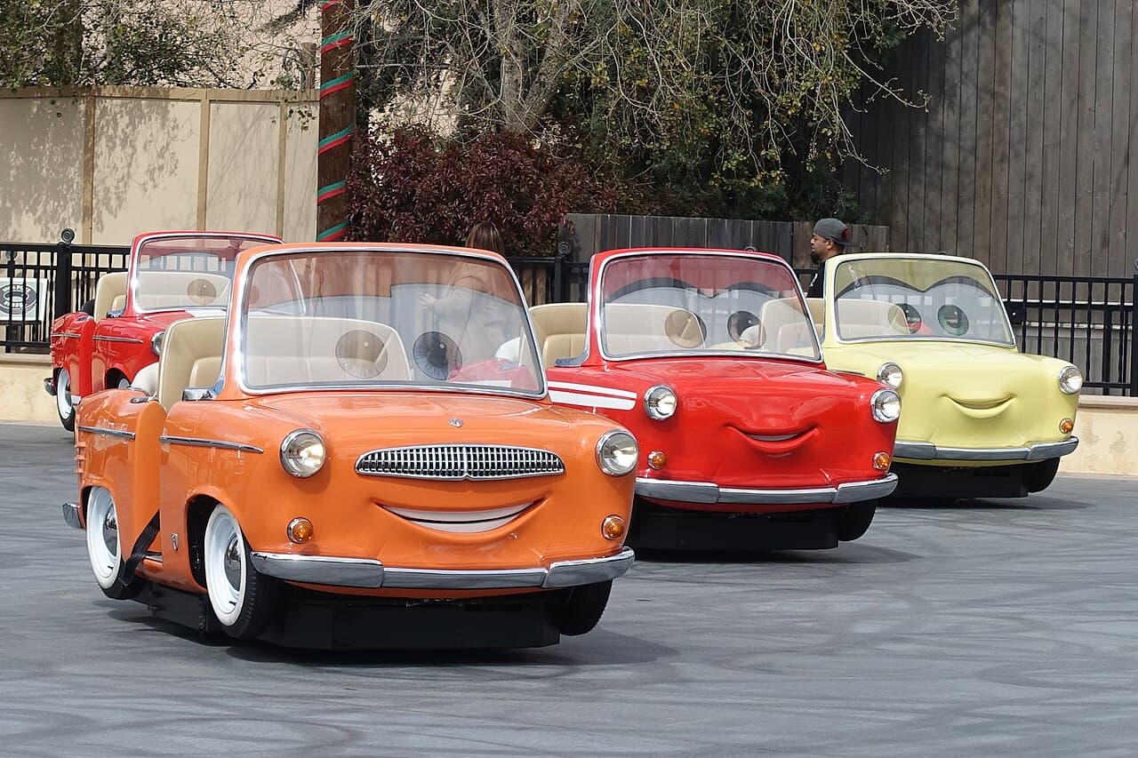 Luigi's Rollickin' Roadsters at Disney California Adventure