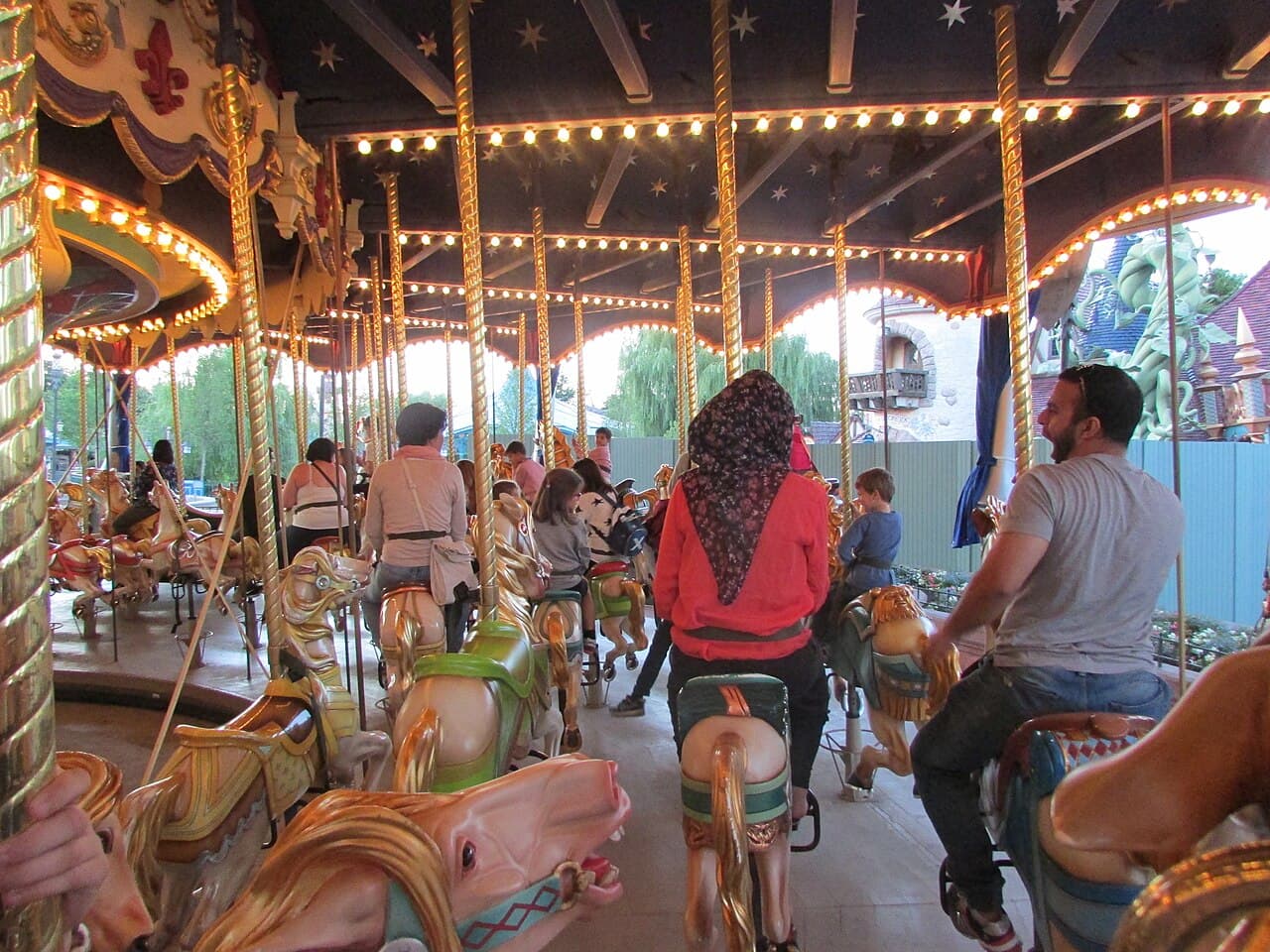 Le Carrousel de Lancelot at Disneyland Park (Paris)