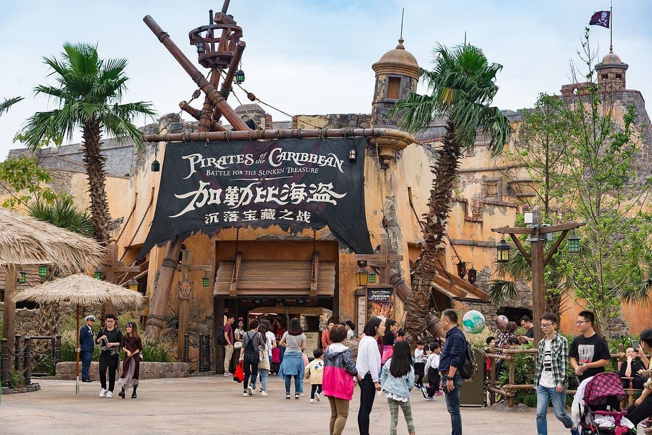 Pirates of the Caribbean: Battle for the Sunken Treasure at Shanghai Disneyland