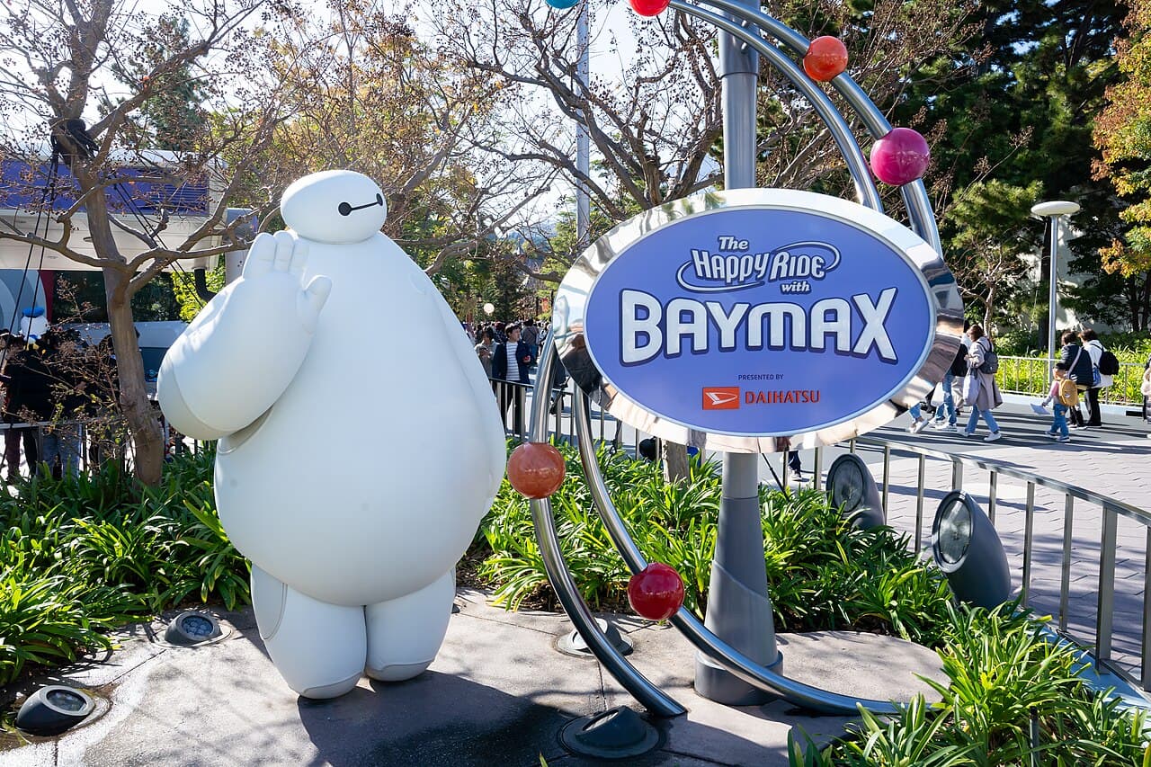 The Happy Ride with Baymax at Tokyo Disneyland