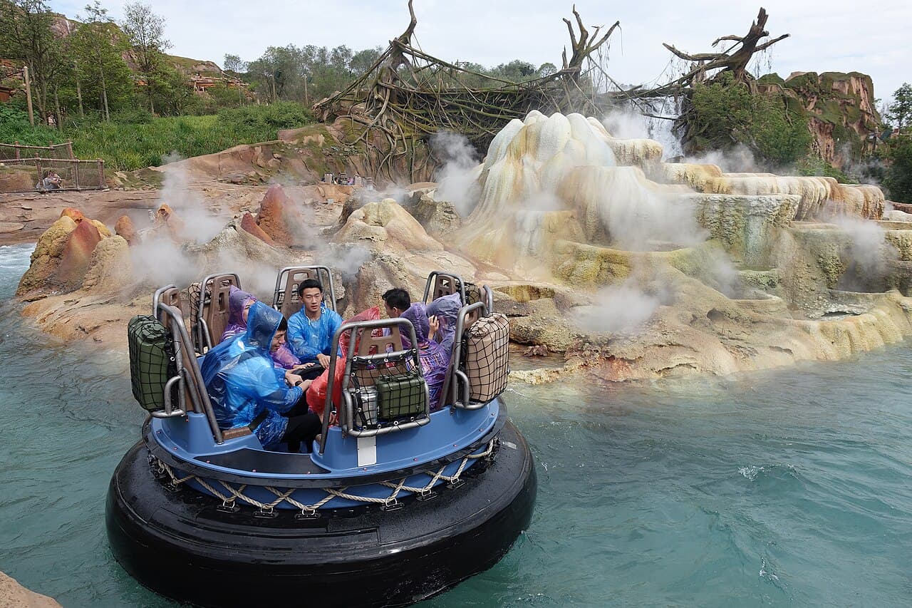Roaring Rapids at Shanghai Disneyland