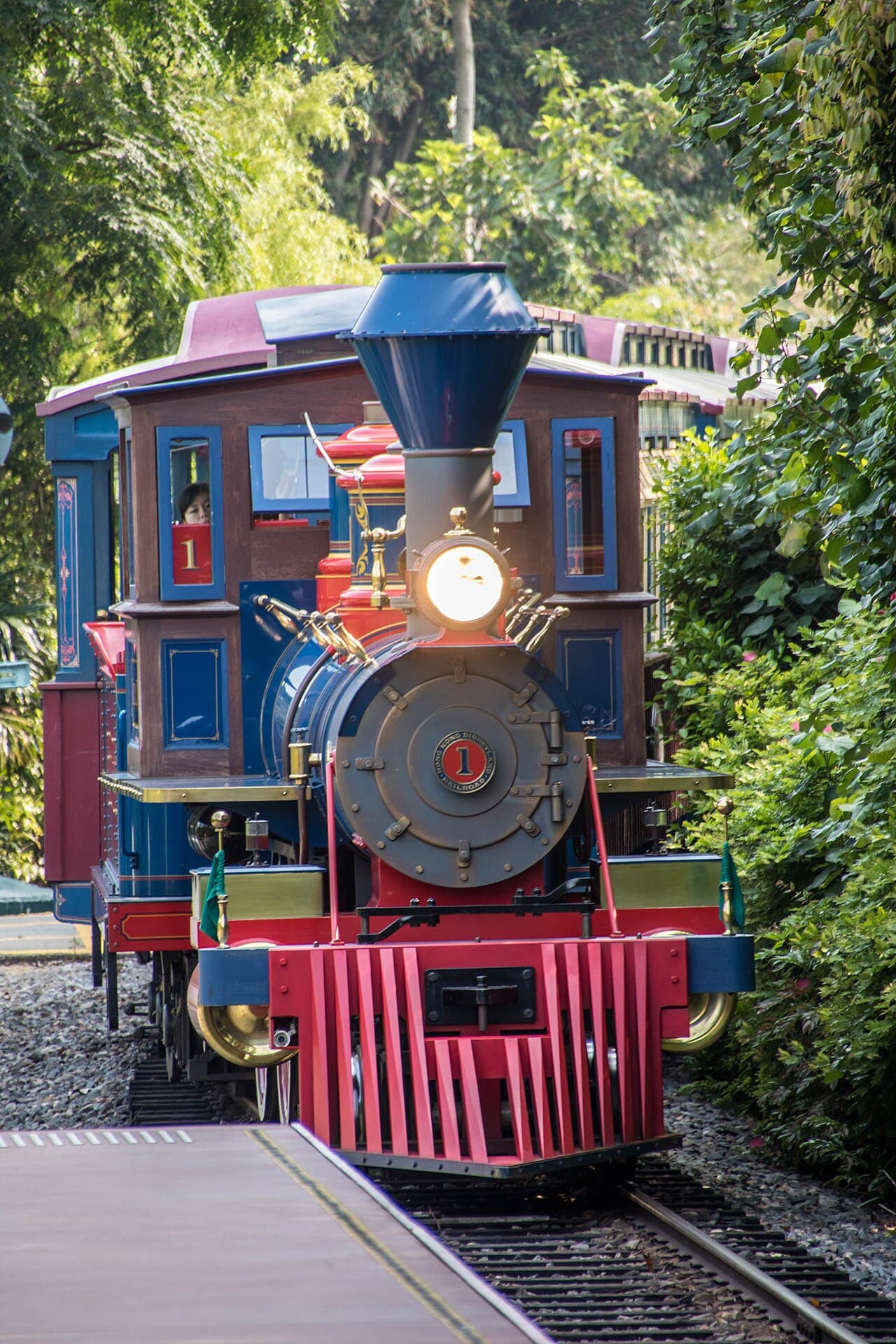 Hong Kong Disneyland Railroad at Hong Kong Disneyland